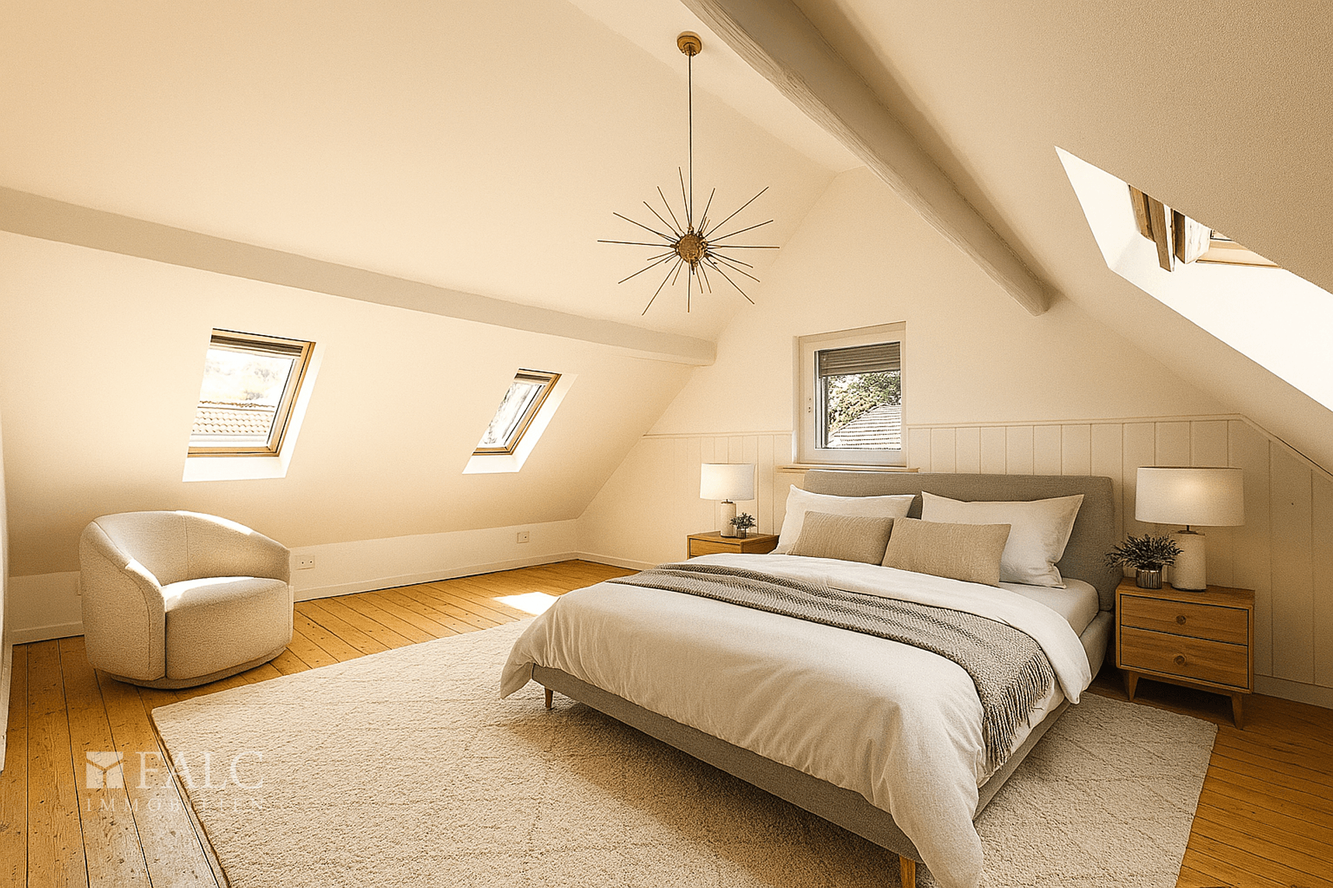 Schlafzimmer Dachgeschoss
